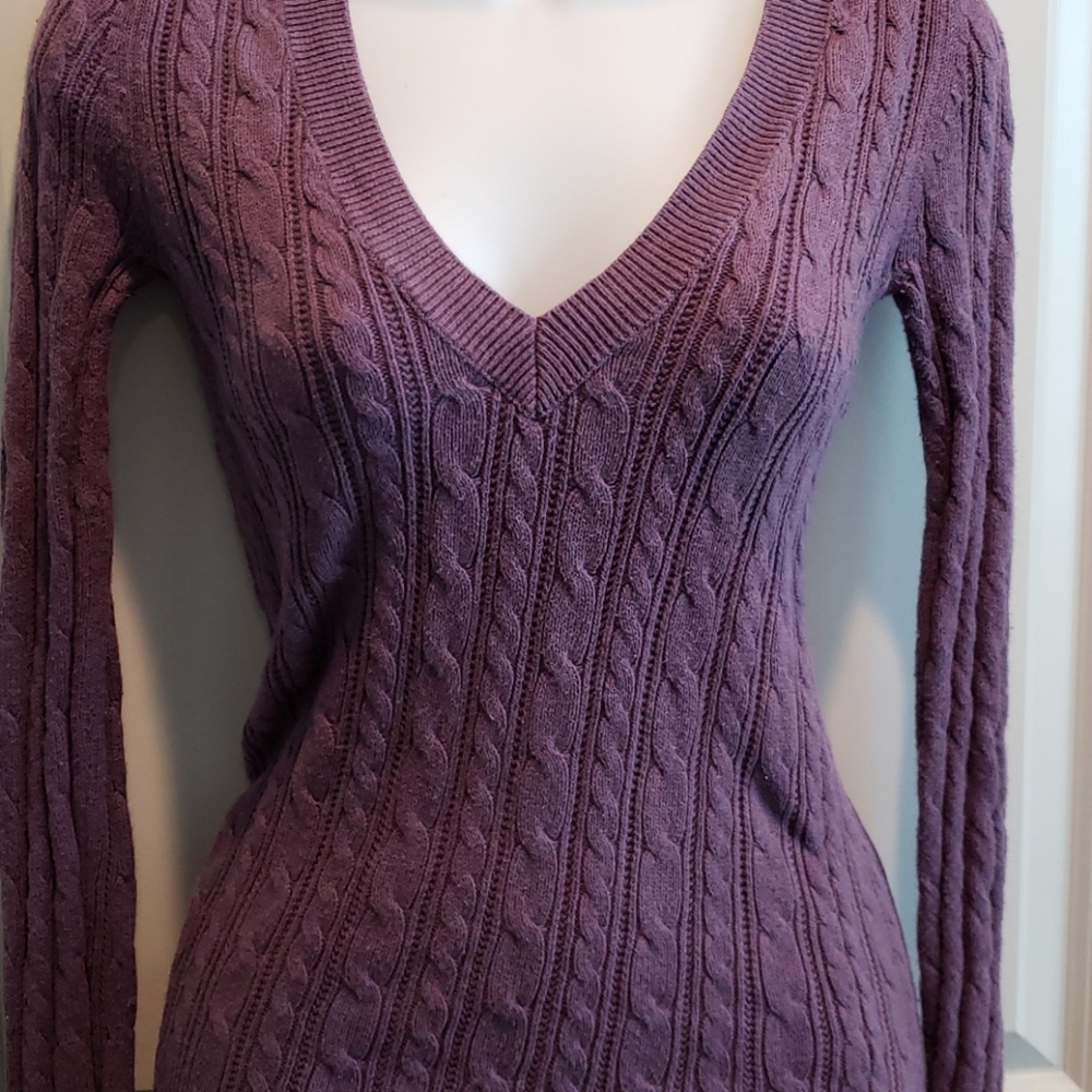 Purple sweater